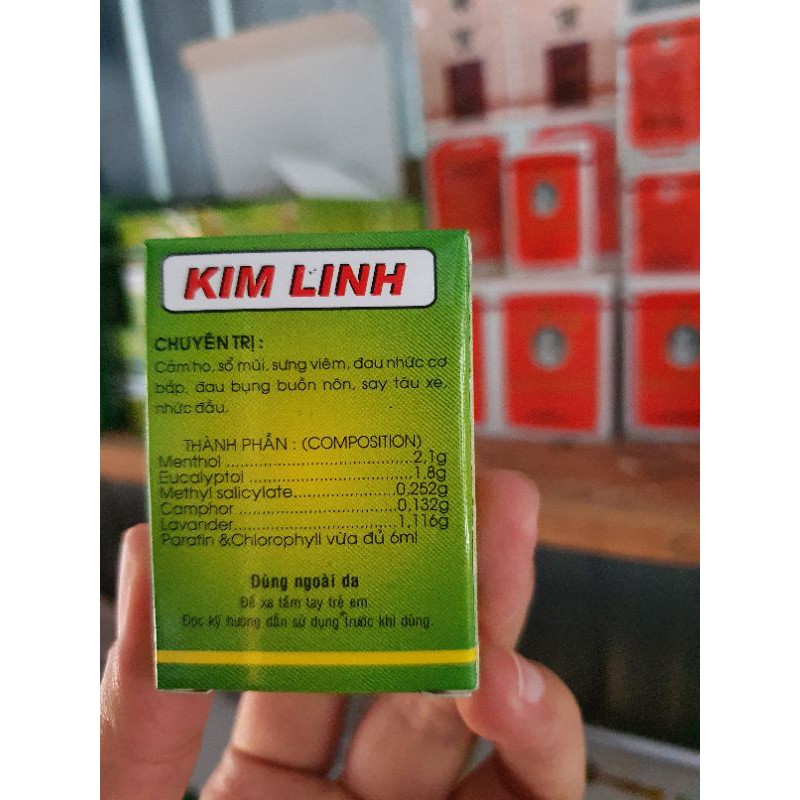 Dầu Gió Kim Linh 6ml