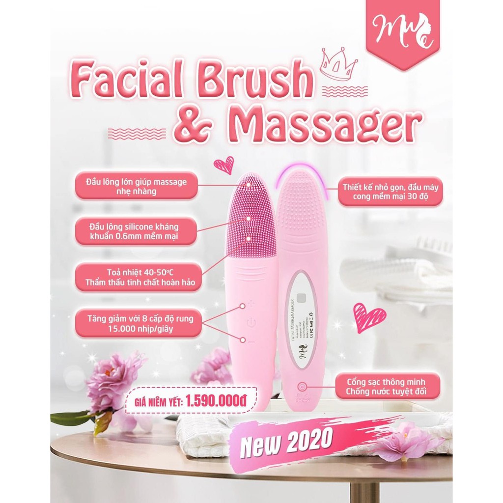 Máy Rửa Mặt MUSE (mẫu mới 2020)
