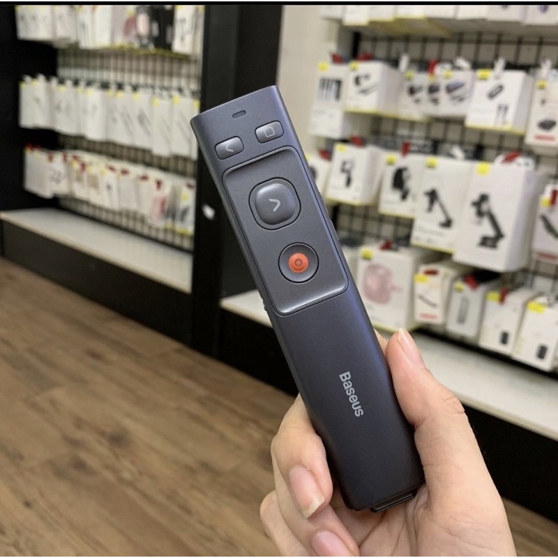Bút Laser trình chiếu Baseus Orange Dot Wireless Presenter cho Laptop