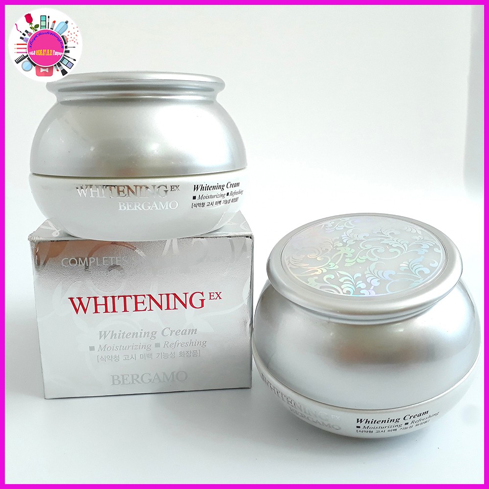 KEM DƯỠNG TRẮNG DA BERGAMO WHITENING ẼX CREAM – HÀN QUỐC