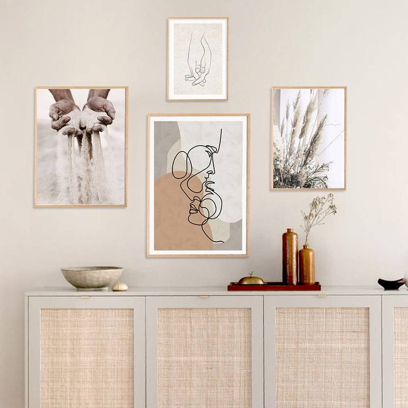 Tranh vải canvas treo tường in hình nghệ thuật dành cho trang trí