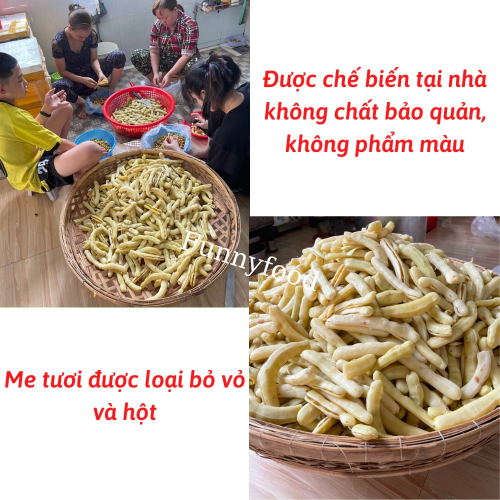 Me Ngâm Đường Thốt Nốt Handmade – Me Ngâm Đường Ngon – [Ship Hỏa Tốc HCM] – Funnyfood