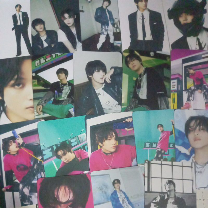 Set 18 ảnh card giấy bo góc in 2 mặt thành viên nhóm NCT DREAM - Glitch Mode