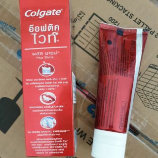 [ Date 8/22] Kem Đánh Răng Colgate Optic White Plus Shine 100g.