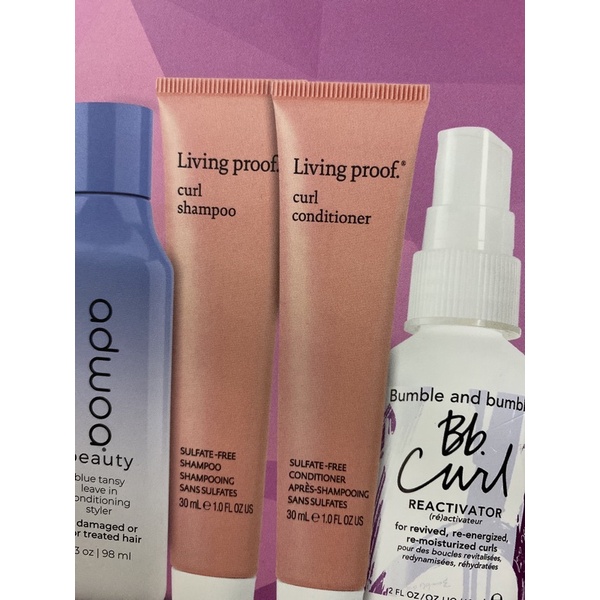 dầu gội và dầu xả cho tóc xoăn living proof