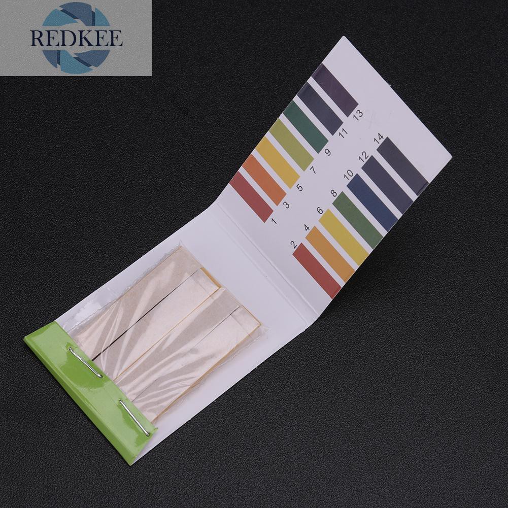 [Hàng mới về] Hộp 80 tờ giấy kiểm tra độ pH 1-14