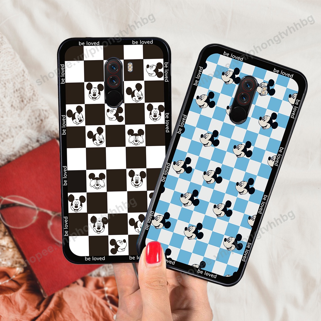 ỐP LƯNG XIAOMI POCOPHONE F1 mẫu trái tim hot caro cực đẹp