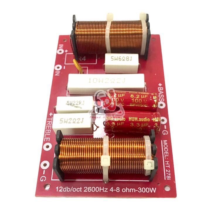 Phân tần loa kéo 01 cái mạch lọc loa phân tần loa full đơn 01 bass 1 treb phân tần loa bass 40 loa đơn 1 bass 1 treple