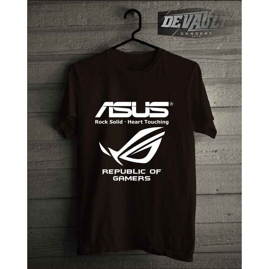 Áo Thun In Logo Asus Rog Độc Đáo Cá Tính