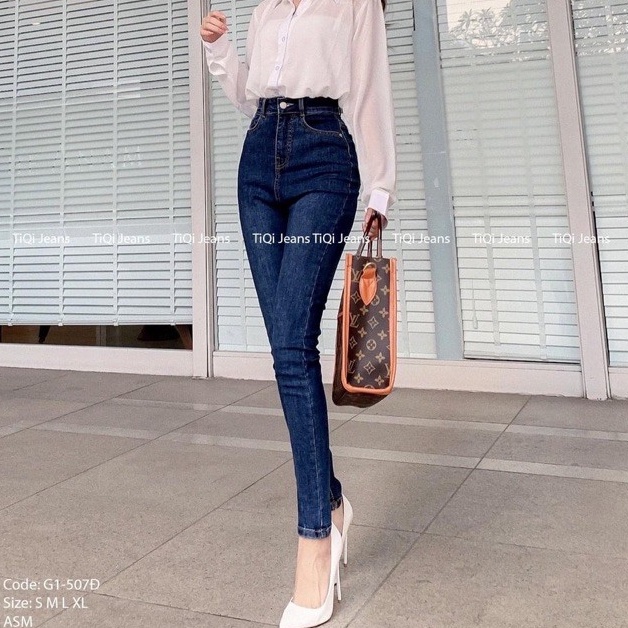 [Bigsize 58-90kg] Quần Skinny Jeans 5 Mã Siêu Hot, Lưng Cao Trên Rốn, Co Giãn Mạnh