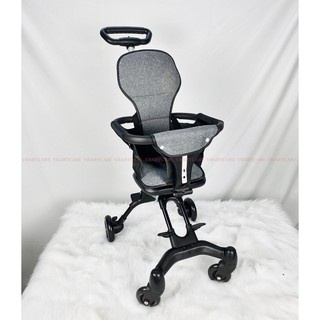 Xe Đẩy Hai Chiều Cao Cấp,Xe đẩy Gấp Gọn,Tiện Lợi Cho Bé Babibu