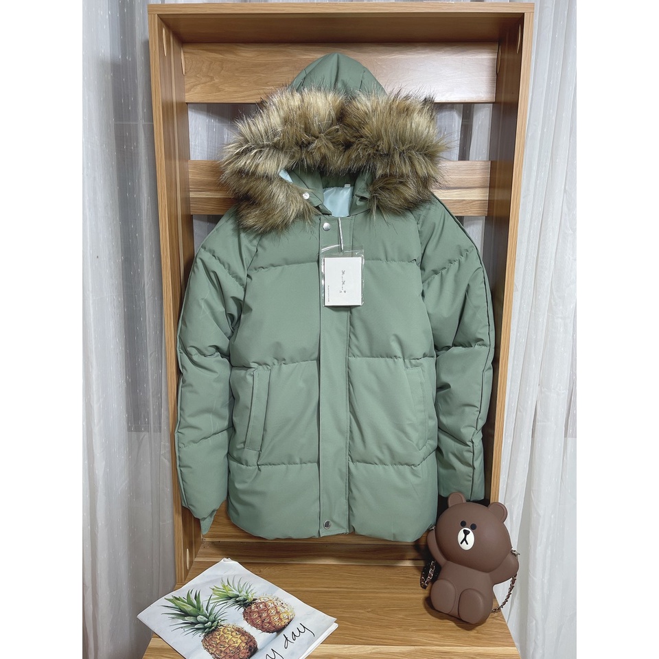 ÁO PHAO NỮ LÓT LÔNG CỪU SIÊU NHẸ SIÊU DÀY SIÊU ẤM ÁP-RISE SHOPP