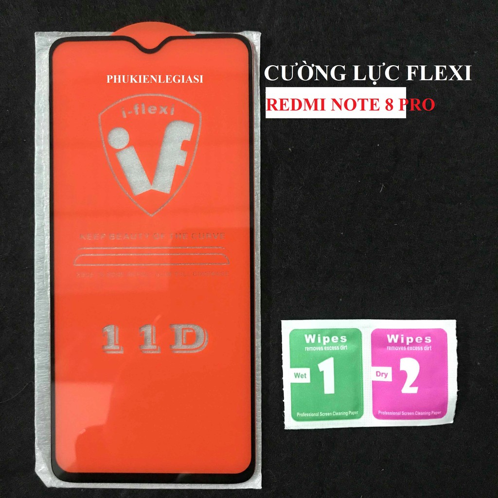 Cường lực Xiaomi Redmi NOTE 8 PRO, Redmi 9T full màn