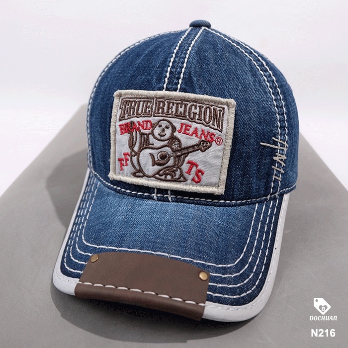 Nón kết ÔNG ĐỊA logo mặt chữ nhật có jean N216. Nón xuất khẩu Nhật Hàn Âu Mỹ phong cách bụi bặm cá tính