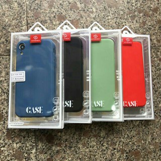 IPHONE XR _ Ốp lưng dẻo màu chống bẩn hiệu KT Desing chống bám bẩn cao cấp