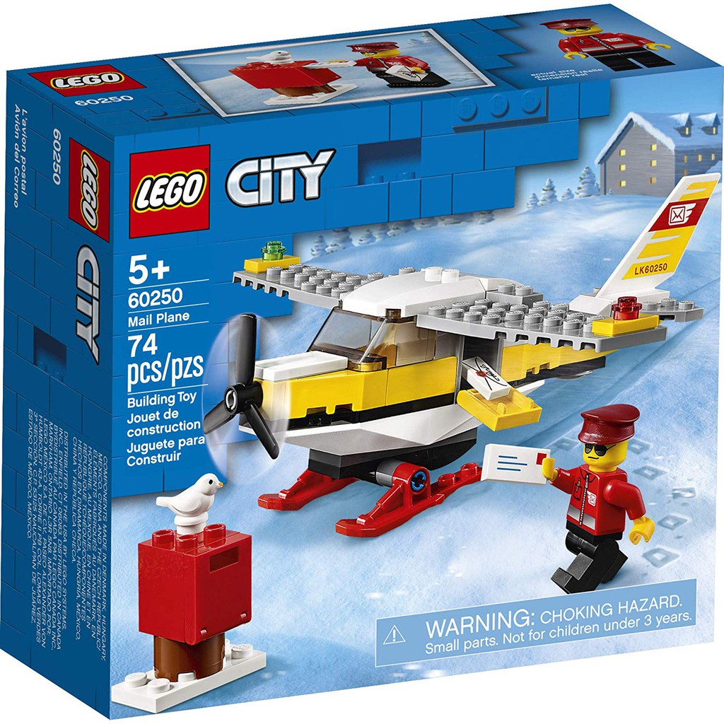 Mô Hình Lego City Máy Bay Đưa Thư 60250