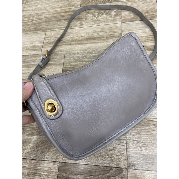 Túi si da thật dáng Coach