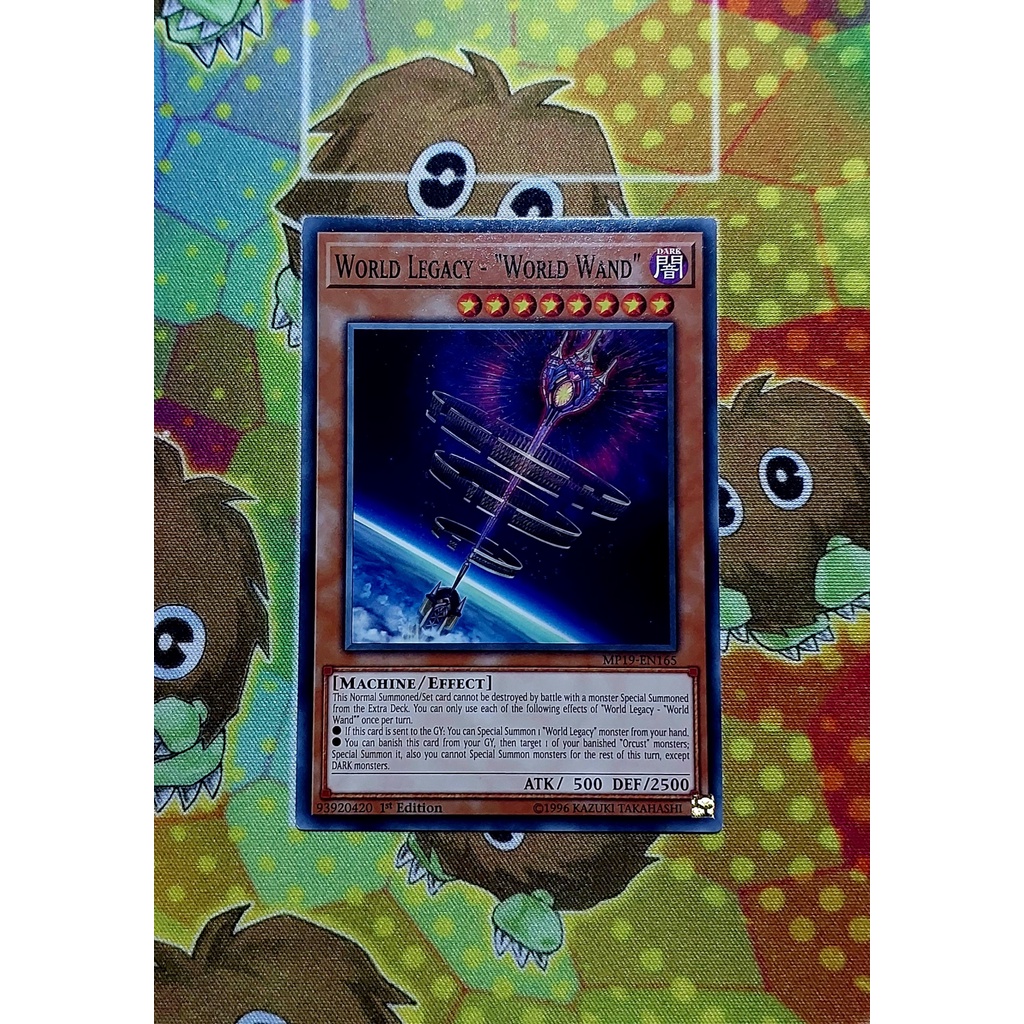 Thẻ Bài Yugioh Monster World Legacy - "World Wand" - Common