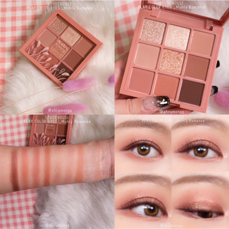 Bảng màu mắt Etude house play color eye Muhly Romance