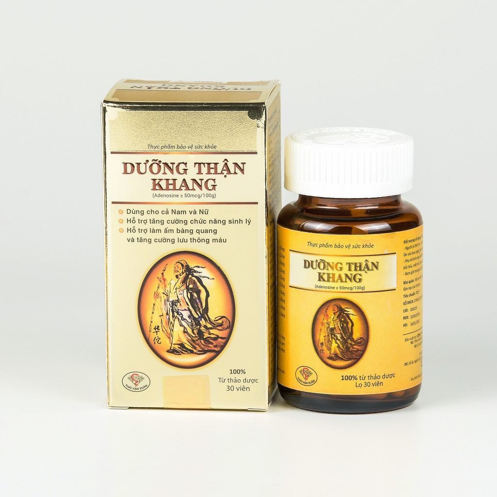 Sản phẩm Dưỡng Thận Khang hỗ trợ sinh lý và làm ấm bàng quang, hộp 30 viên – Health Pharmacy