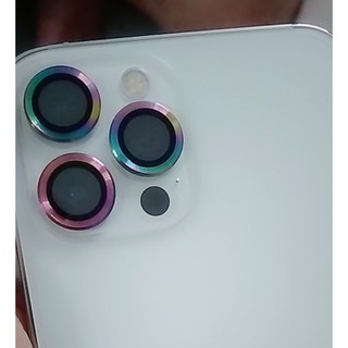 Titan_Dán bảo vệ từng mắt Camera cho iPhone 12 Mini, 12, 12 Pro, 12 Pro Max, 11, 11 Pro, 11 Pro Max 7 màu sắc cầu vồng