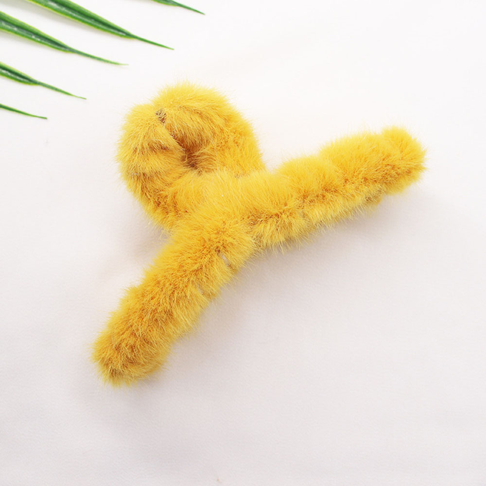 Kẹp Tóc Giả Lông Thỏ Thời Trang Thu Đông Đáng Yêu Cho Nữ