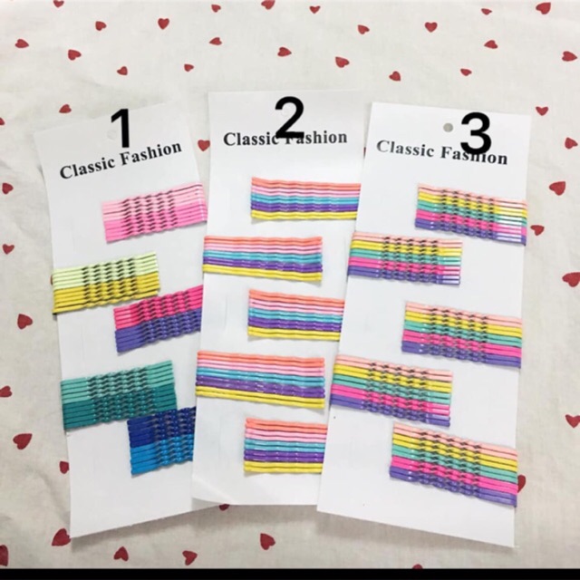 Kẹp màu sắc (1 set 10 chiếc)