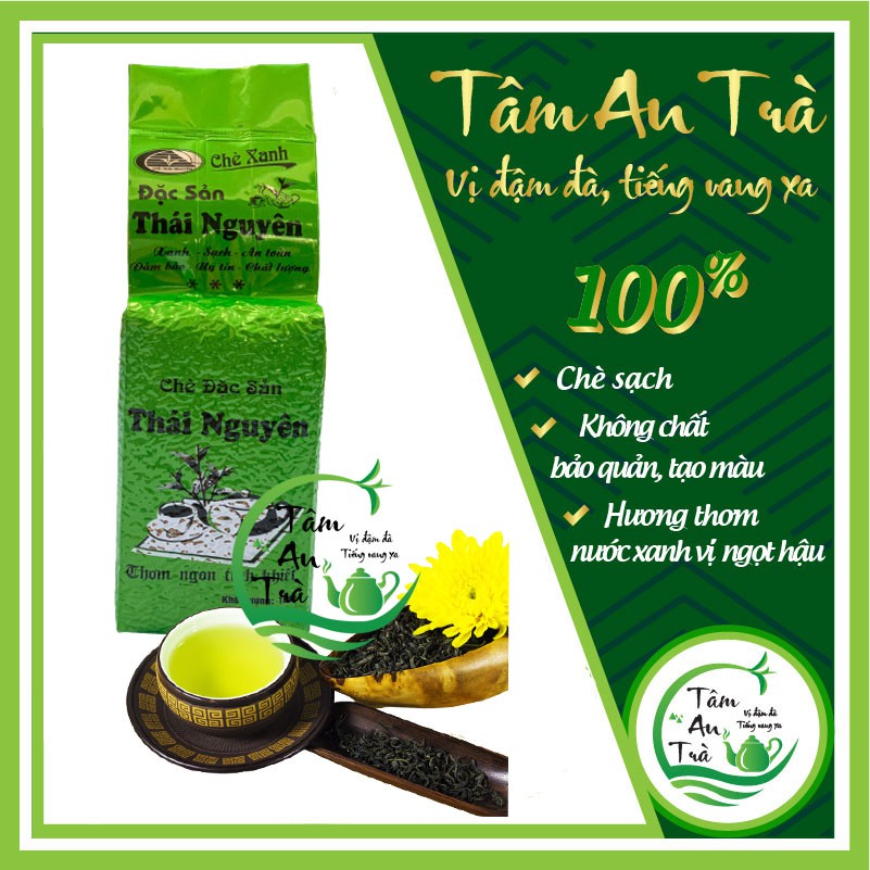 100g Trà Nõn Tôm Thượng Hạng Thái Nguyên Loại Ngon Nhất (Đặc Sản Chè Tân Cương)