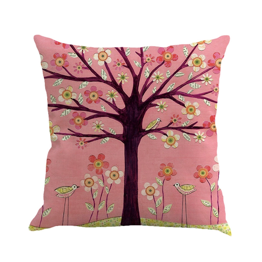 Áo Gối Cotton Hình Vuông 45X45Cm