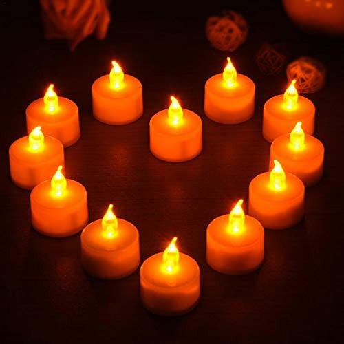 (Chọn Màu) 5 Đèn Led Nến Điện Tử Mini Kèm Pin Dùng Tỏ Tình Trang Trí Cưới Hỏi Lễ Tiệc Candle Tealight