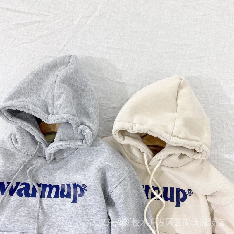 Áo Hoodie Dày Dặn Phong Cách Hàn Quốc Thời Trang Thu Đông Mới Cho Bé Trai Và Gái