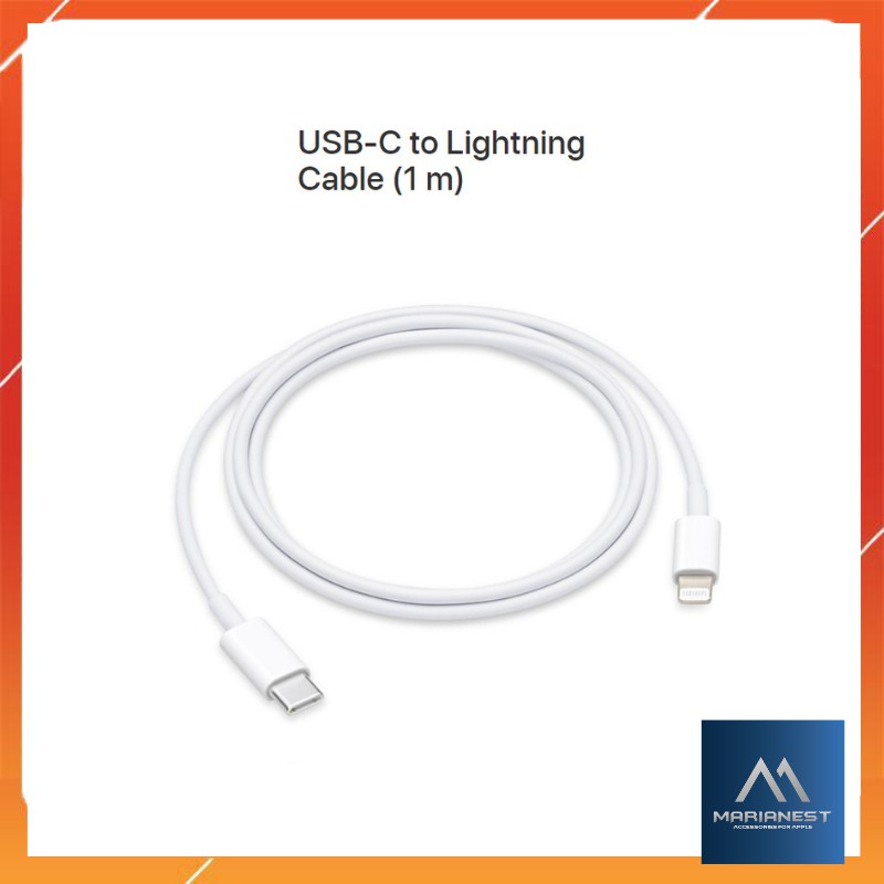 Cáp USB C to Lightning 1m Apple - Chính hãng - Cáp iphone 11promax/ 12 series