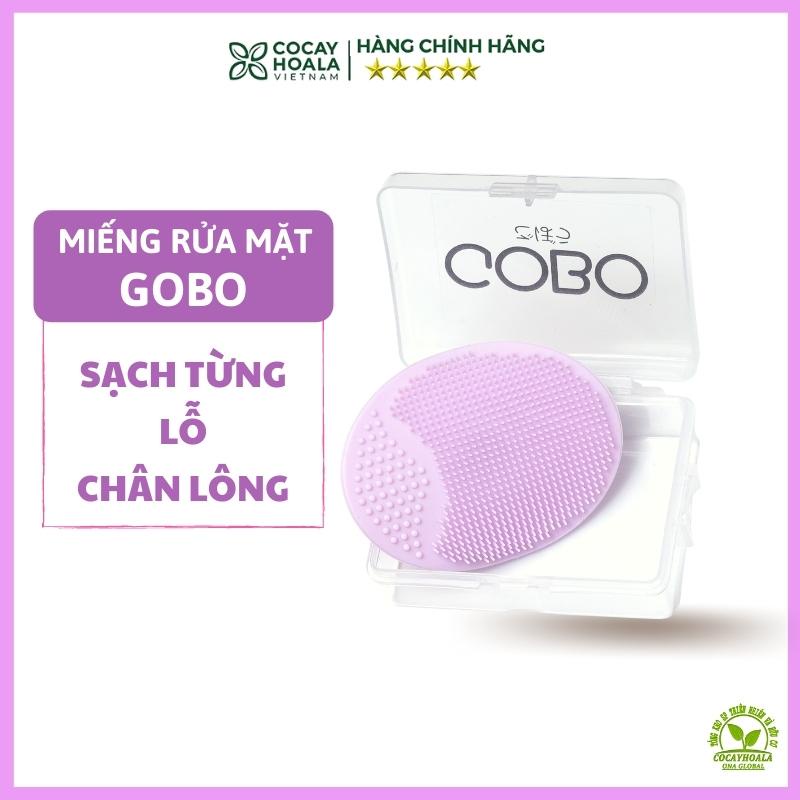 Miếng pad rửa mặt Silicon GoBo sạch sâu loại bỏ bụi bẩn sạch từng lỗ chân lông Cocayhoala