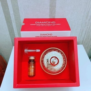 Kem dưỡng trắng da vs bộ kem diamond