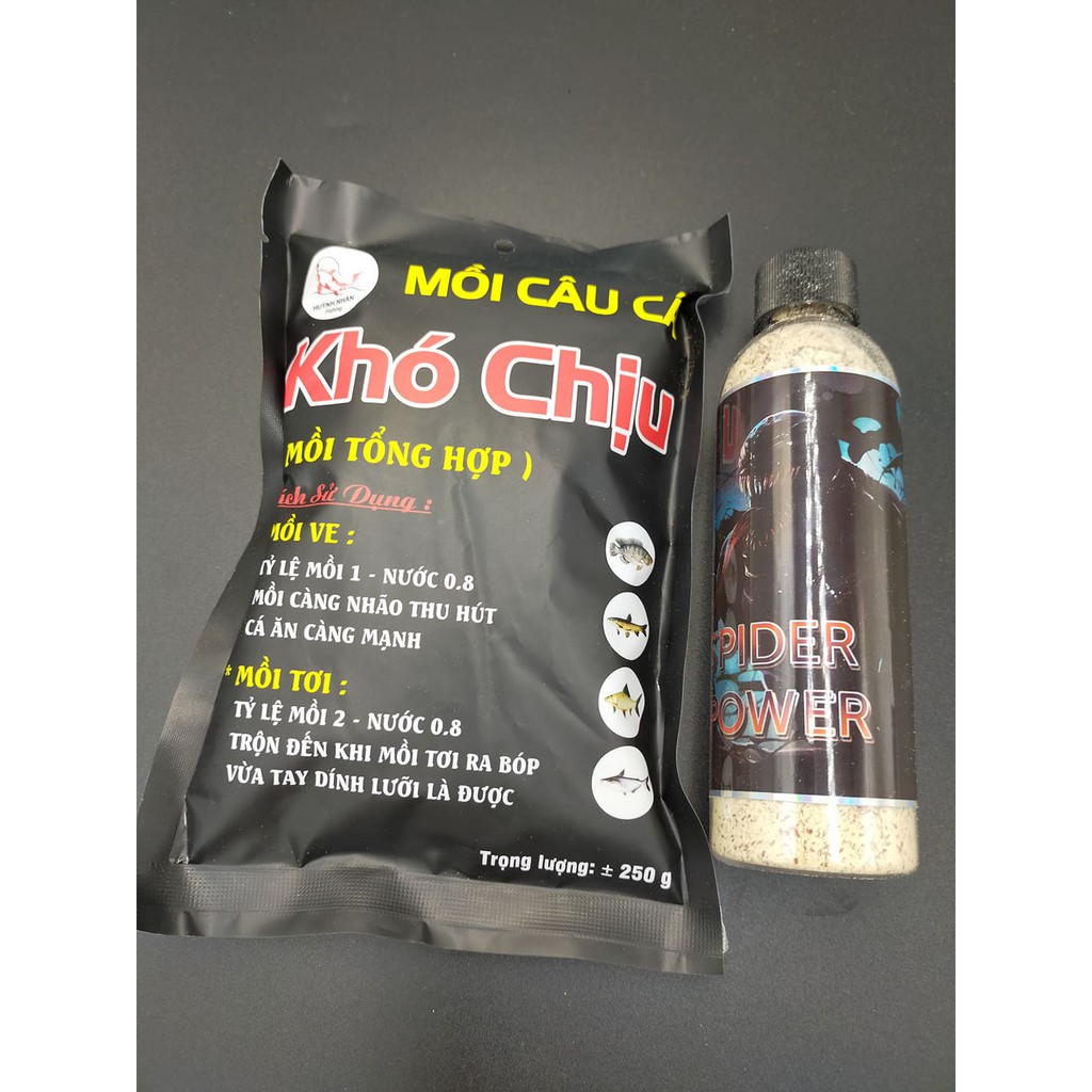 ComBo Một bịch cám khó chịu và một bột tơ nhện