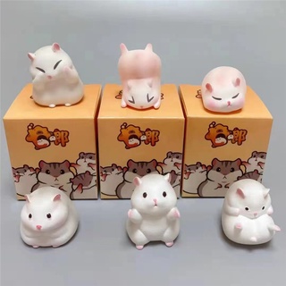 Set 6 Mô Hình Chuột Hamster Đồ Chơi Cho Bé