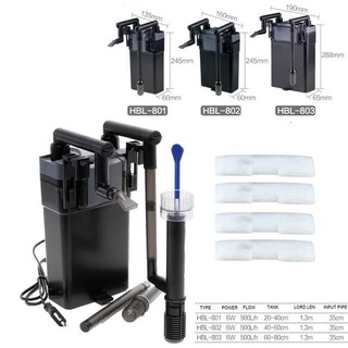 LỌC TREO SUNSUN HBL-801, HBL-802, HBL-803 cho hồ cá cảnh, thuỷ sinh