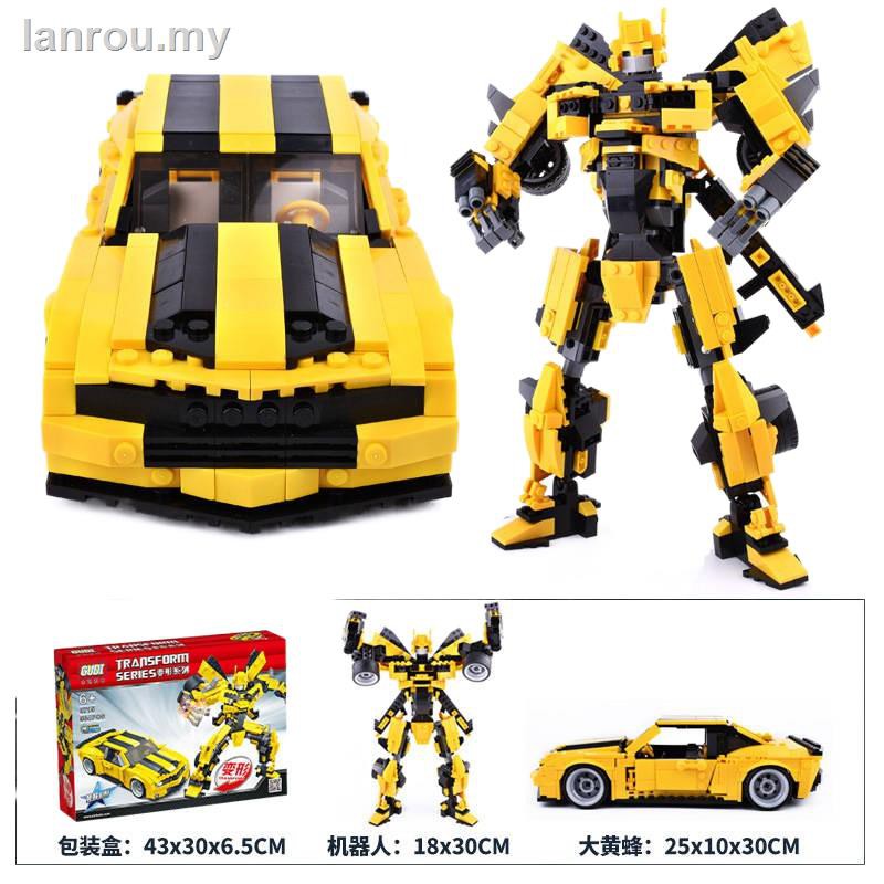 LEGO Transformers Đồ Chơi Lắp Ráp Robot Biến Hình Optimus Beetles 6-12 Tuổi