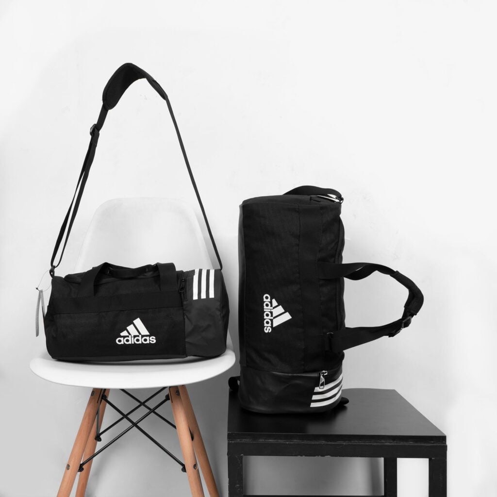 ⚡️ (Ảnh thật) Túi Trống Adidas Convertible 3 Stripes Duffel Bag - CG1532 | HÀNG XUẤT DƯ 1:1 | CÓ SẴN HÀNG