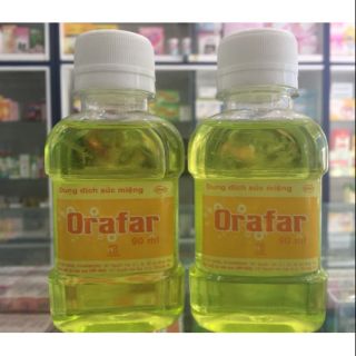 Nước súc miệng Orafar 90ml