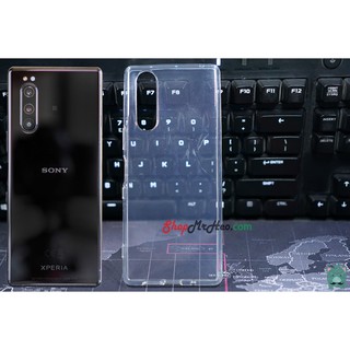 Ốp lưng silicon dẻo trong suốt Sony Xperia 5