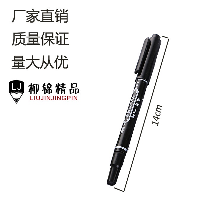 Bút dạ kính lông dầu 2 đầu bút viết dạ màu xanh, đen, đỏ viết CD (bút vĩnh cửu không xoá được)