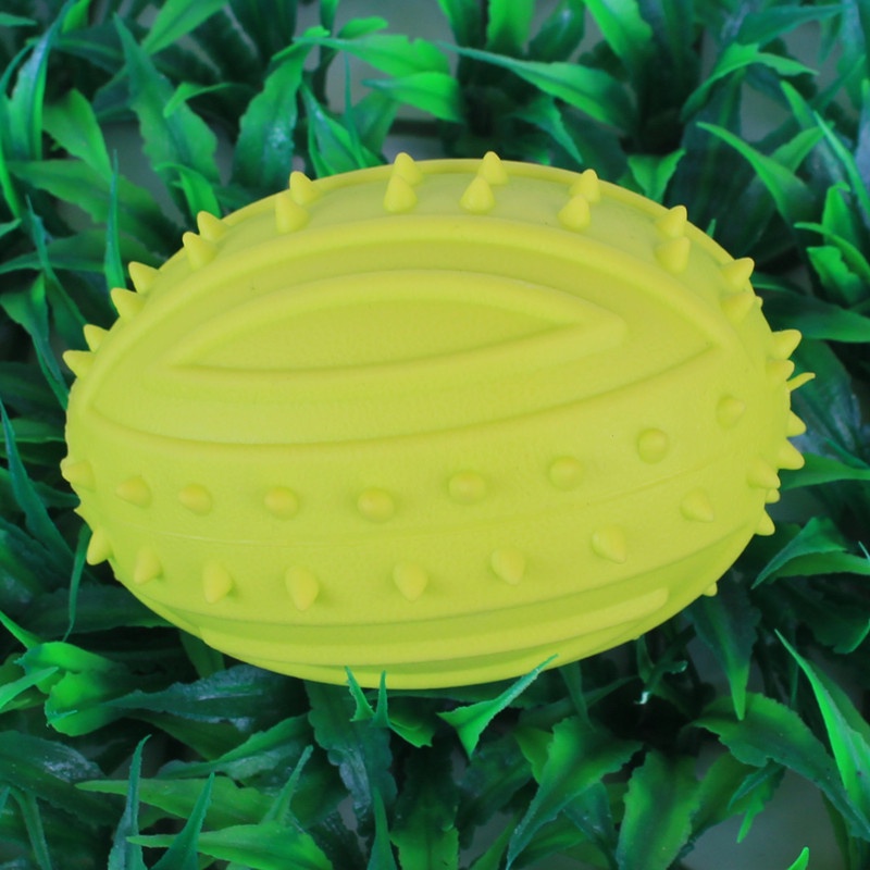 Bóng Bầu Dục Đồ Chơi Nhiều Màu Có Sẵn Bằng Cao Su TPR Cho Thú Cưng