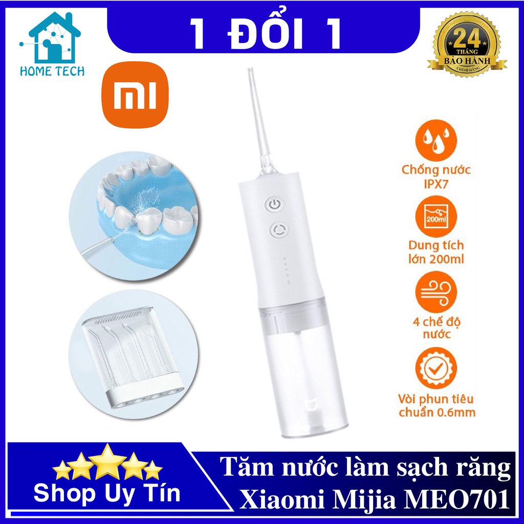 Tăm nước Xiaomi Mijia MEO701 vệ sinh răng miệng cực sạch – Thiết Bị Được Các Nha Sĩ Khuyên Dùng