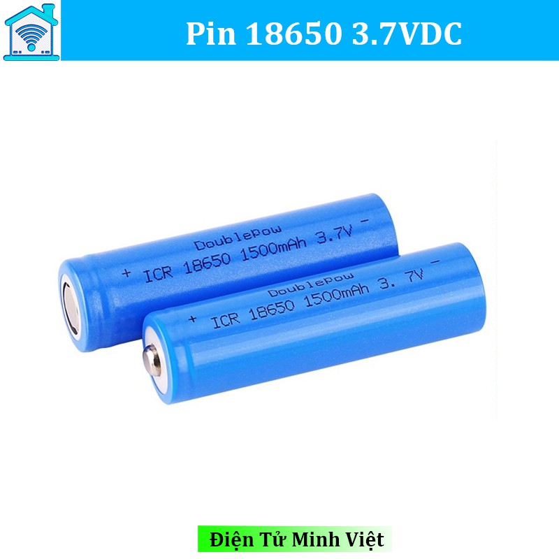 Pin 18650 1500mAh 3.7VDC ( Pin Sạc Dự Phòng )