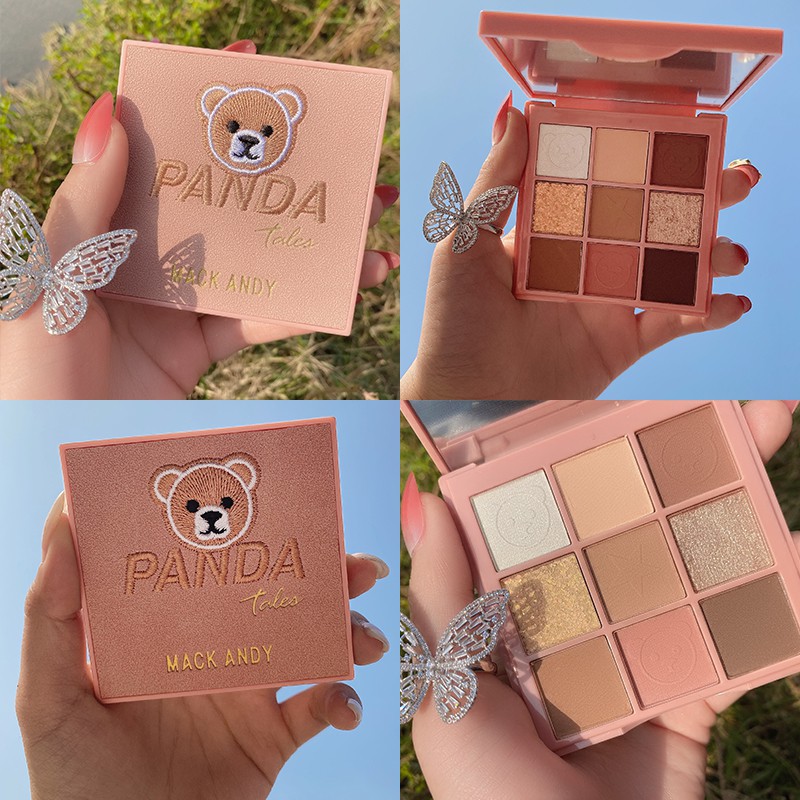 (Hàng Mới Về) Bảng Phấn Mắt Mkadandy 9 Màu Tông Lì Trang Điểm Tự Nhiên | BigBuy360 - bigbuy360.vn