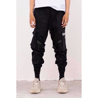[Freeship+Video thật] Quần jogger kaki phản quang