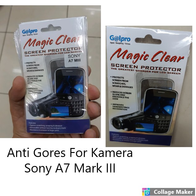 Miếng Dán Màn Hình Chống Trầy Cho Máy Ảnh Sony A7 Mark Iii