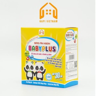 Siro Ăn Ngon BABYPLUS Cho Trẻ Biếng Ăn, Tăng Cân Tự Nhiên