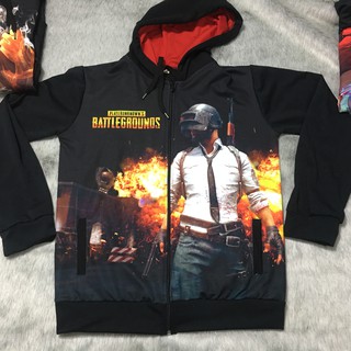 Áo khoác PUBG, áo khoác Game 3D Đen